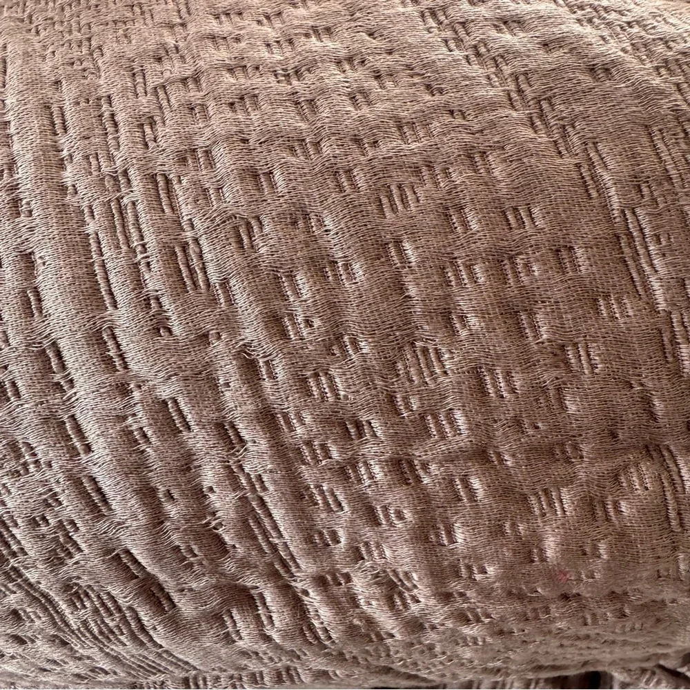 West Elm Silky TENCEL & Cotton Matelasse Duvet Cover